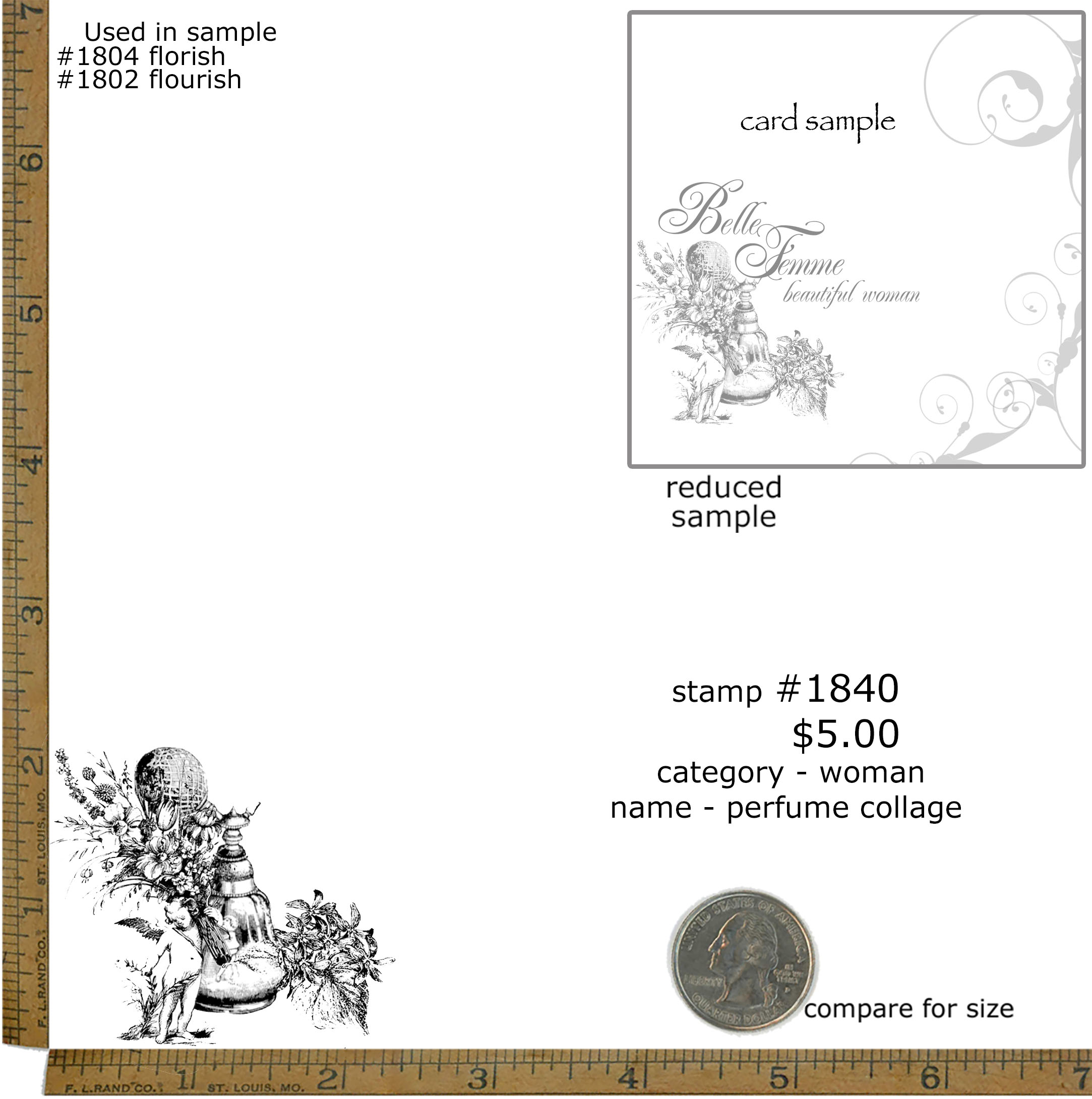 #1840 - Perfume Collage - Woman